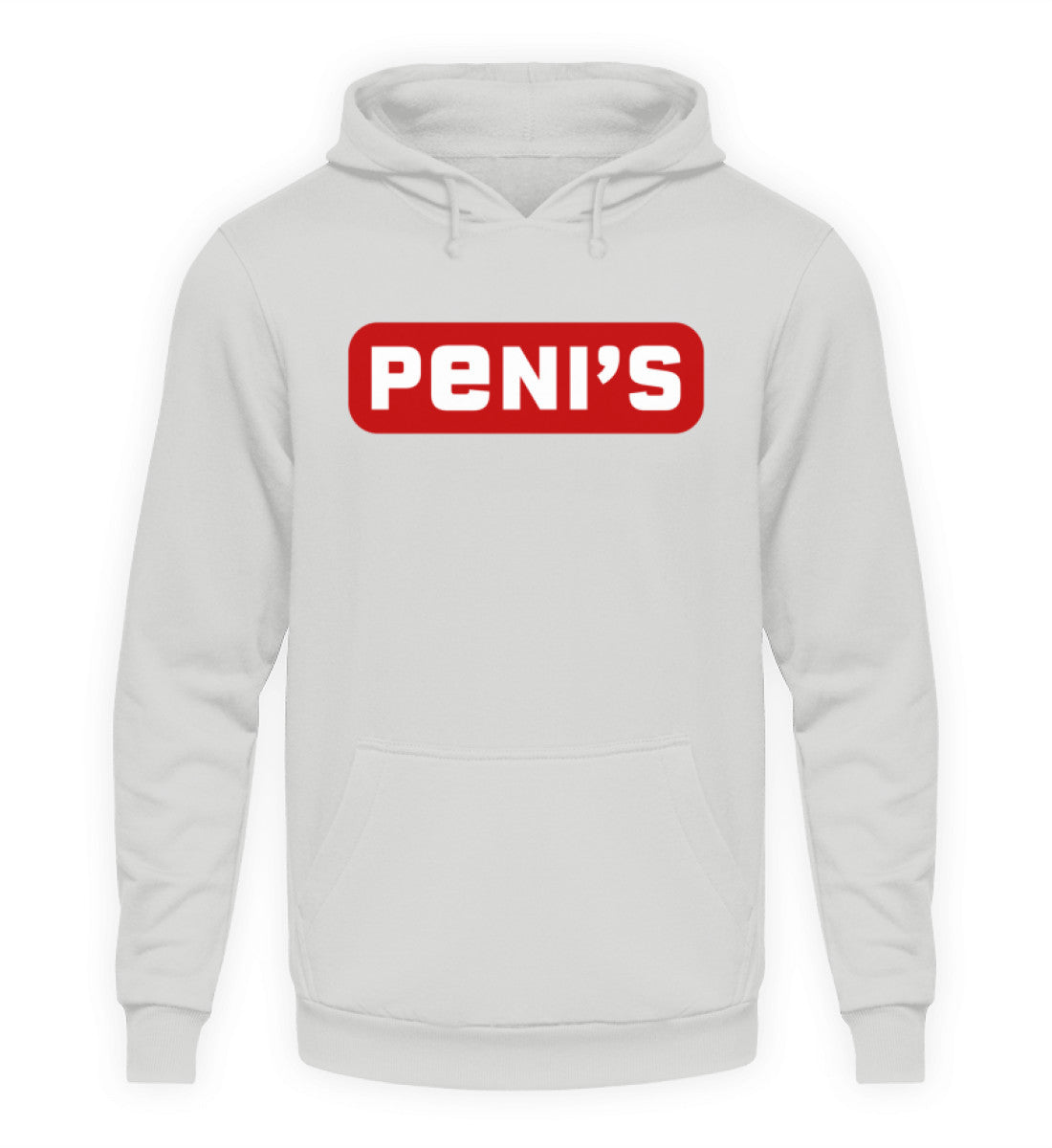 Coole Hoodies, Peni's - Fun Hoodie, 40.00 €, Unisex Hoodie, Farbe: Sport Grey, WORKSWEAR.DE