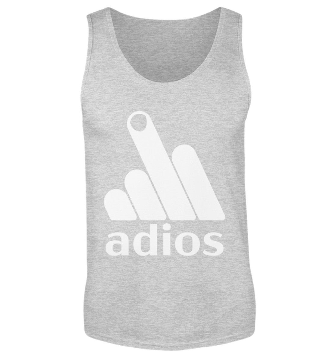 Adios - Herren Tanktop, Herren Tank-Top Farbe: Sport Grey (Heather) 24.95 €