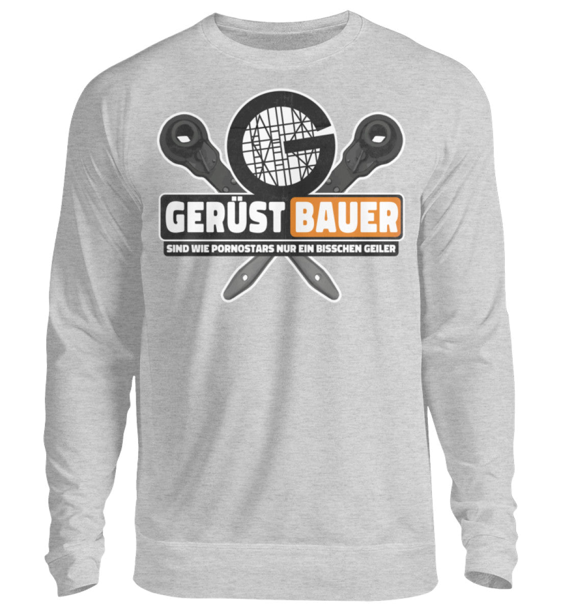 Gerüstbauer - Pullover, 39.95 €, Unisex Sweatshirt Farbe: Heather Grey,