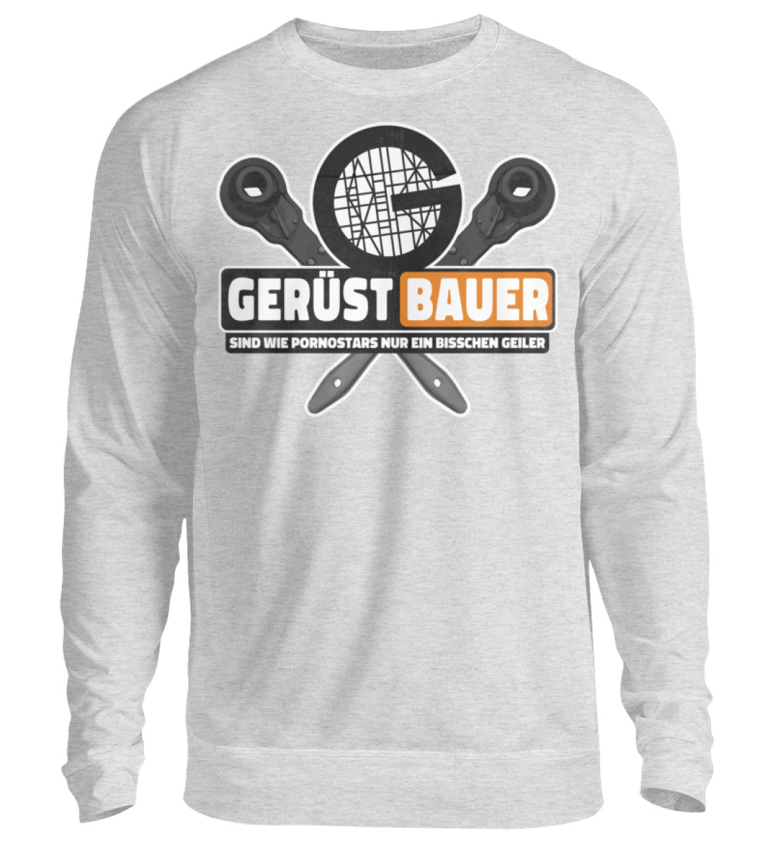 Gerüstbauer - Pullover, 39.95 €, Unisex Sweatshirt Farbe: Heather Grey,