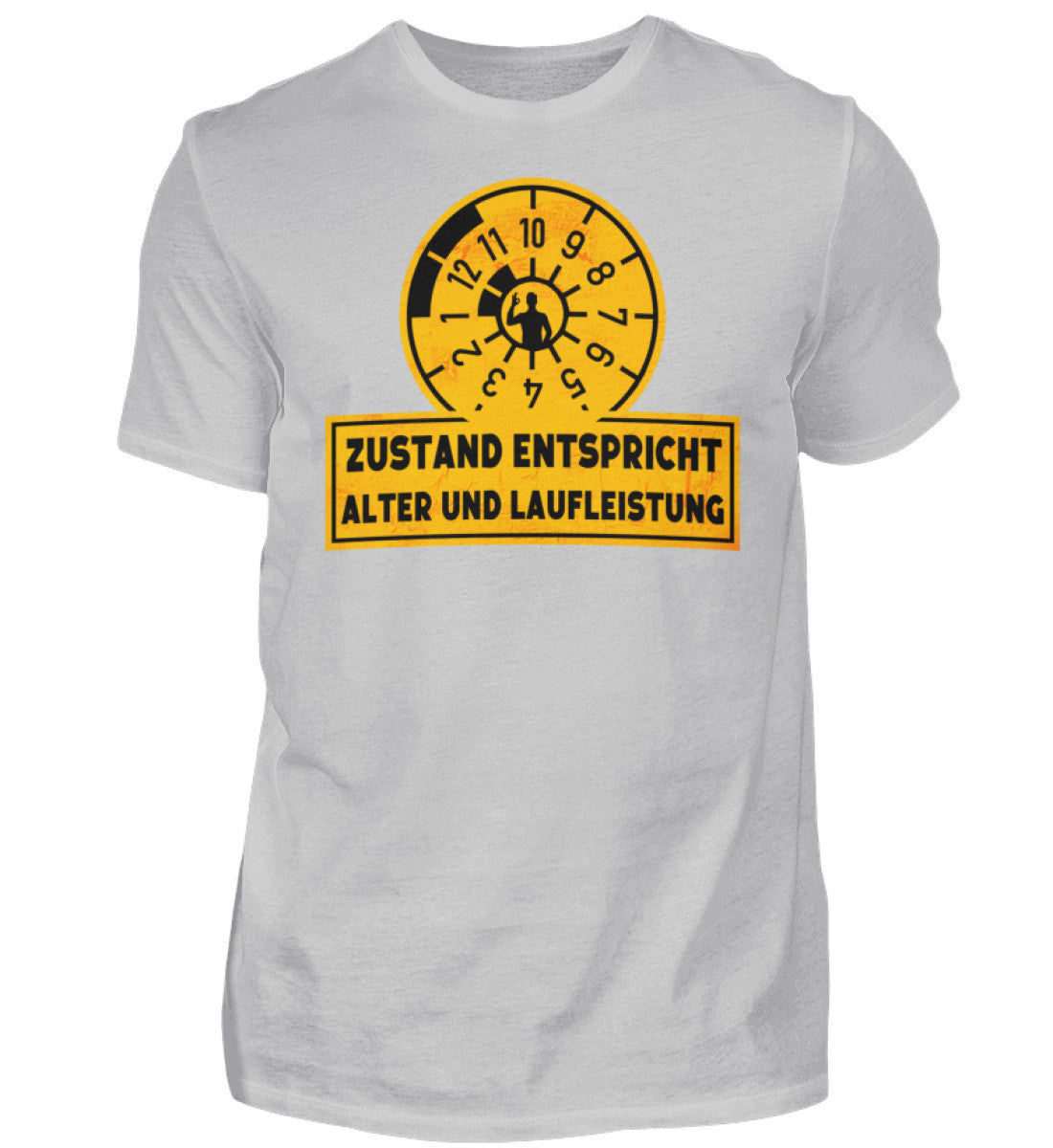 Witzige Herren T-Shirts, Zustand entspricht - Herren Funshirt 20.00 € Farbe: Pacific Grey WORKSWEAR.DE