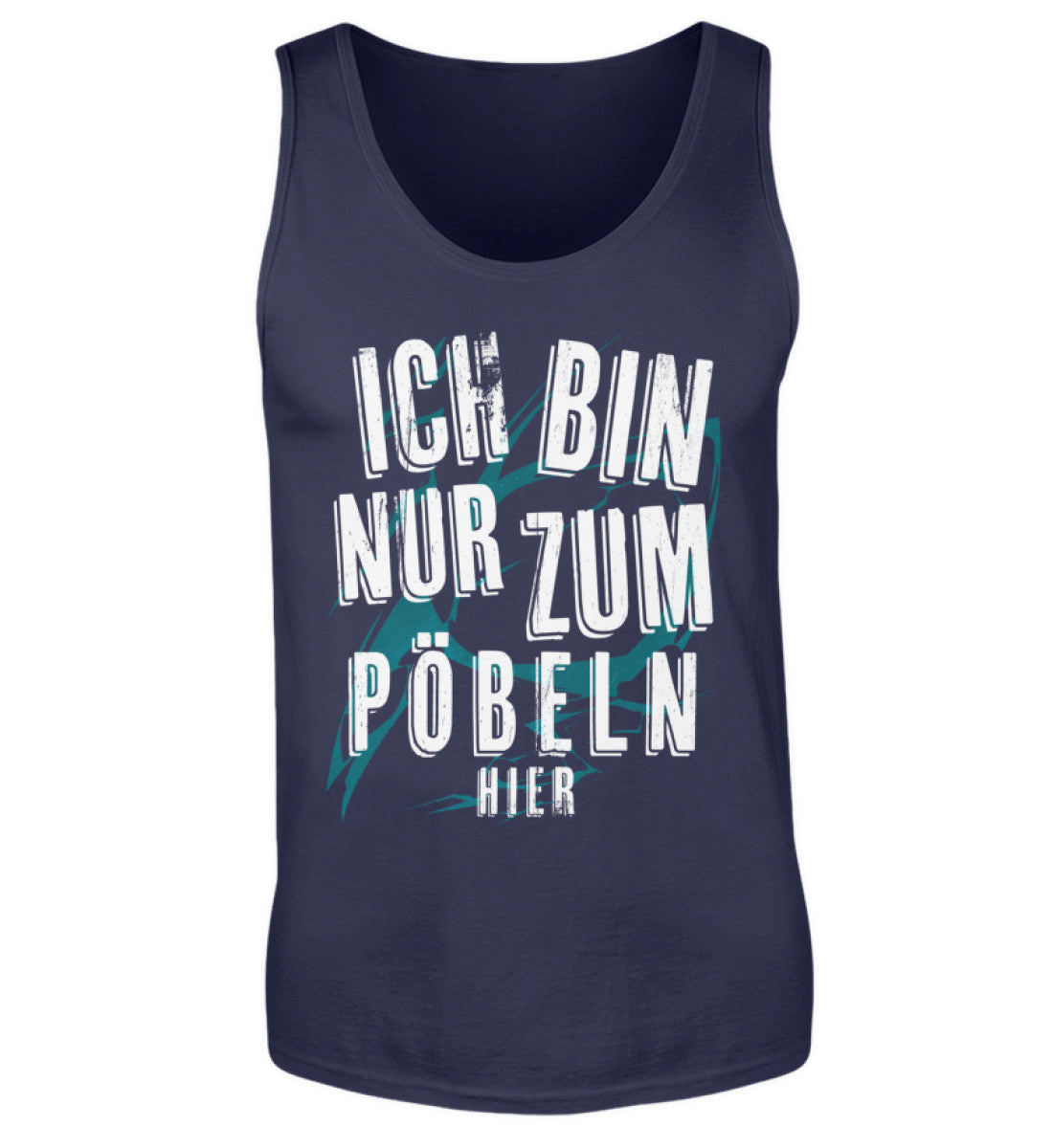 PÖBELN - Herren Tanktop, Herren Tank-Top Farbe: Navy 22.95 €