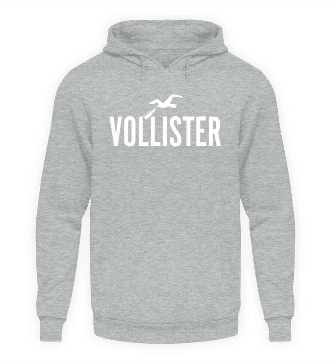Coole Hoodies, Vollister - Fun Hoodie, 40.00 €, Unisex Hoodie, Farbe: Heather Sport Grey, WORKSWEAR.DE
