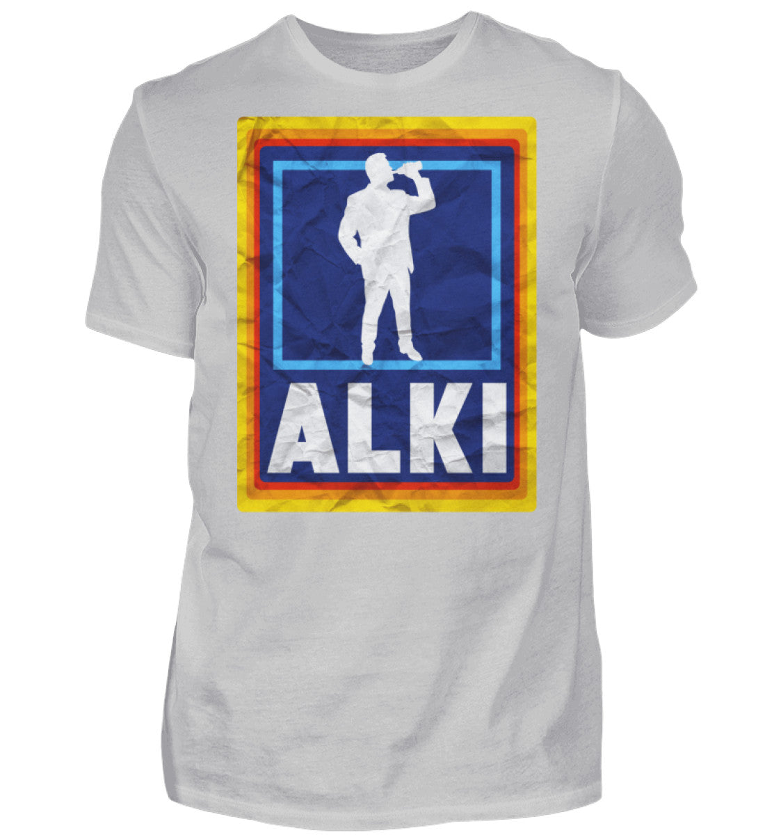 Witzige Herren T-Shirts, ALKI - Herren Funshirt 20.00 € Farbe: Pacific Grey WORKSWEAR.DE