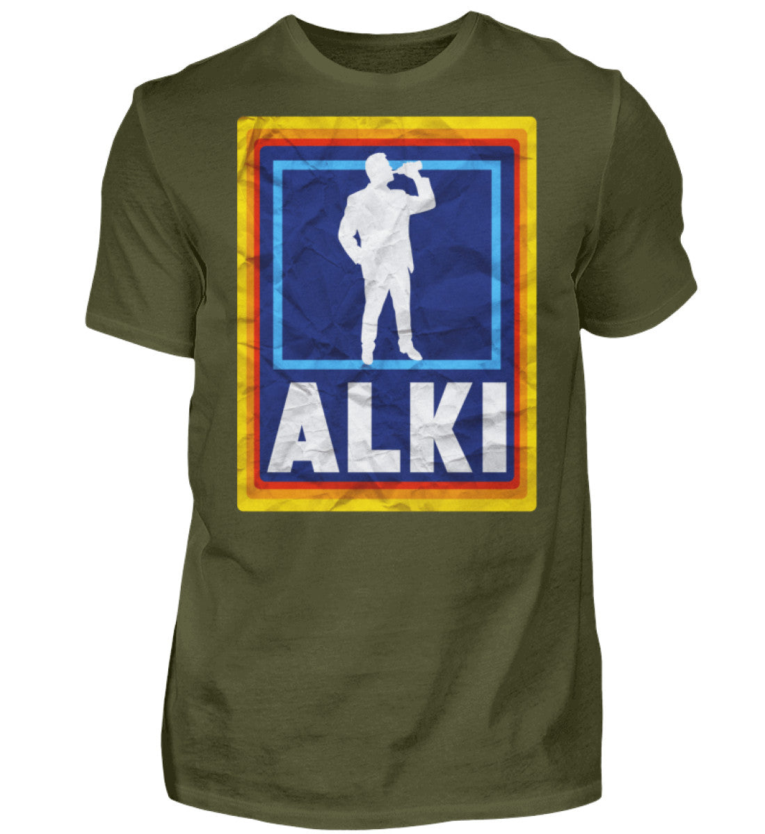 Witzige Herren T-Shirts, ALKI - Herren Funshirt 20.00 € Farbe: Urban Khaki WORKSWEAR.DE