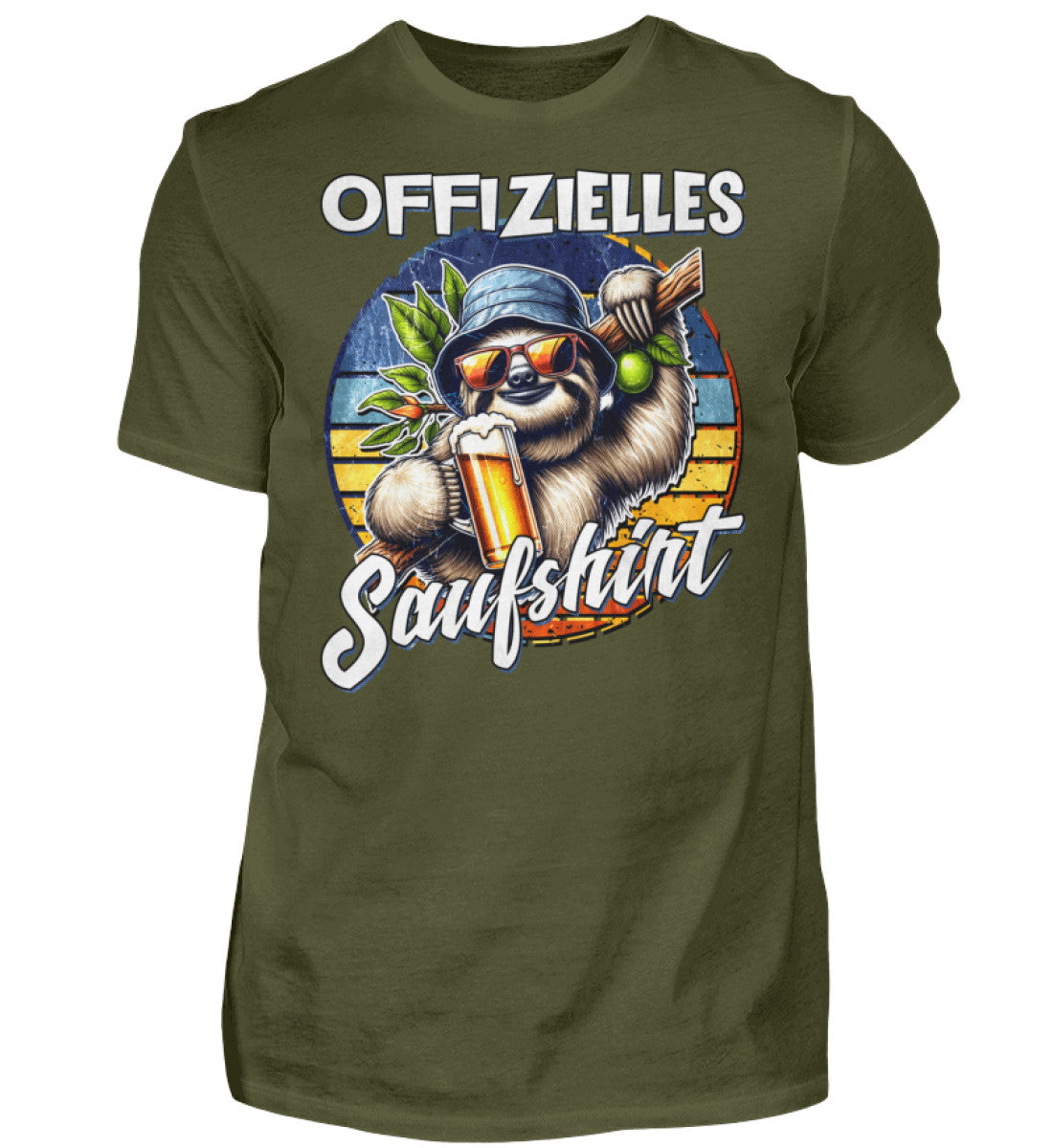 Witzige Herren T-Shirts, Offizielles Saufshirt - Herren Fun T-Shirt 20.00 € Farbe: Urban Khaki WORKSWEAR.DE