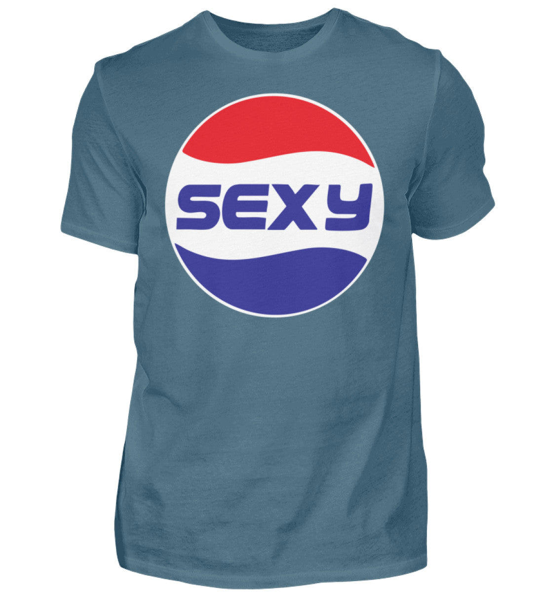 Witzige Herren T-Shirts, SEXY - Herren Funshirt 20.00 € Farbe: Stone Blue WORKSWEAR.DE