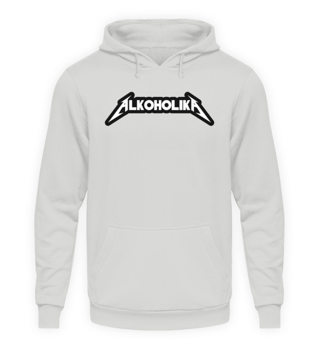 Coole Hoodies, Alkoholika - Fun Hoodie, 40.00 €, Unisex Hoodie, Farbe: Sport Grey, WORKSWEAR.DE
