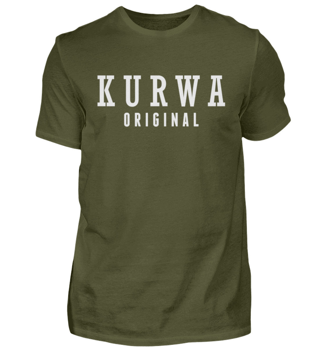 Witzige Herren T-Shirts, KURWA ORIGINAL - Herren Funshirt 20.00 € Farbe: Urban Khaki WORKSWEAR.DE