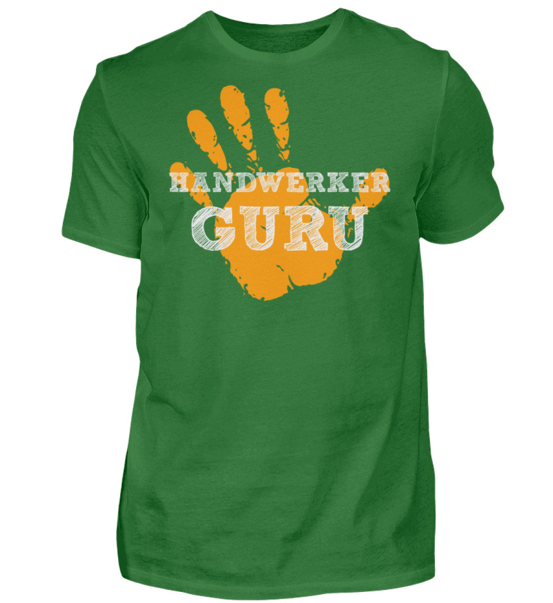 Witzige Herren T-Shirts, Handwerker Guru - Herren Funshirt 20.00 € Farbe: Kelly Green WORKSWEAR.DE