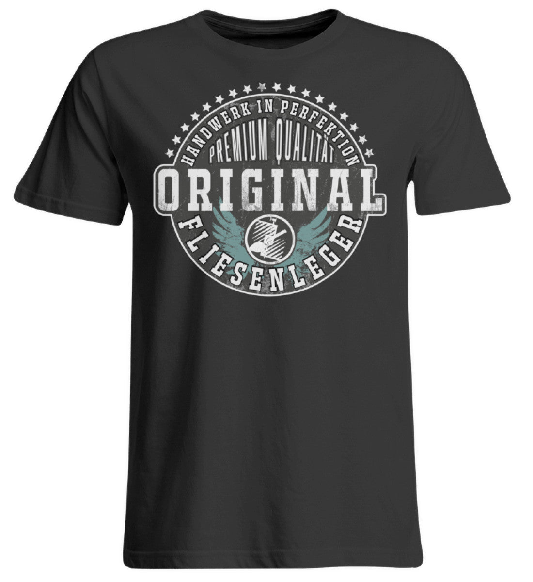 Original Fliesenleger Übergrößen T-Shirt www.handwerkerfashion.de