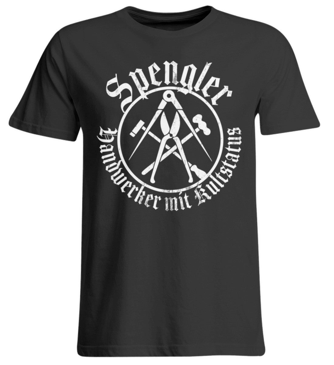 Bedrucktes Spengler Übergrößenshirt workswear.de