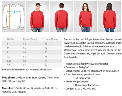 Lustige Pullover, MORGENS MÜDE - Pullover, 39.95 €, Unisex Sweatshirt, Farbe: Arctic White, WORKSWEAR.DE