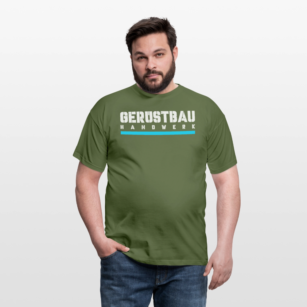 Gerüstbau Handwerk - T-Shirt - Militärgrün