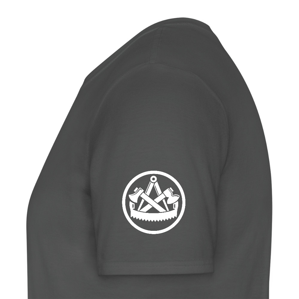 Zimmerer Handwerk Premiun T-Shirt - Anthrazit