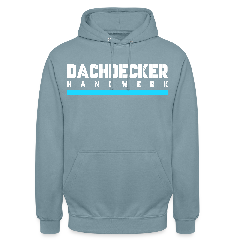 Dachdecker Handwerker Hoodie - Nebelblau