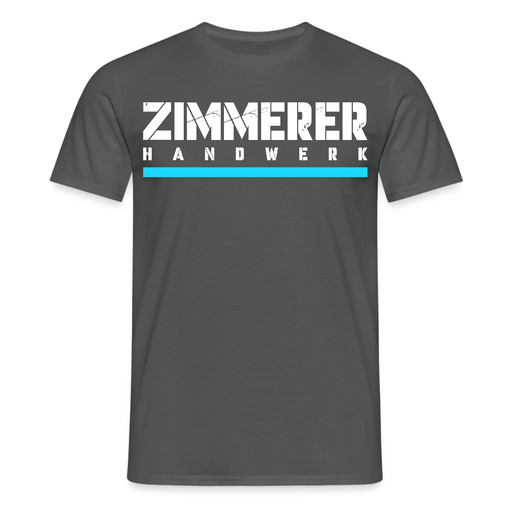 Zimmerer Handwerk Premiun T-Shirt - Anthrazit