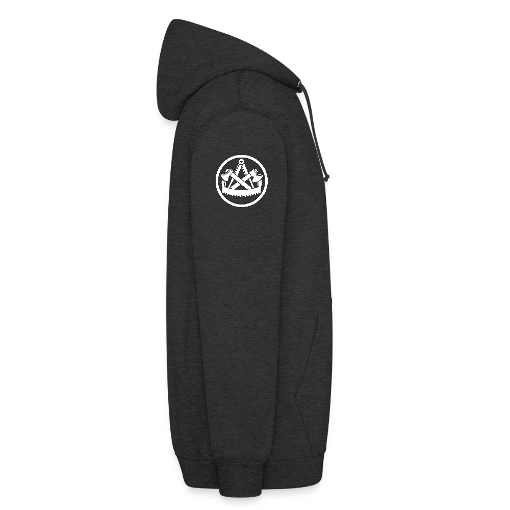 Zimmerer Handwerk Premium Hoodie - Anthrazit