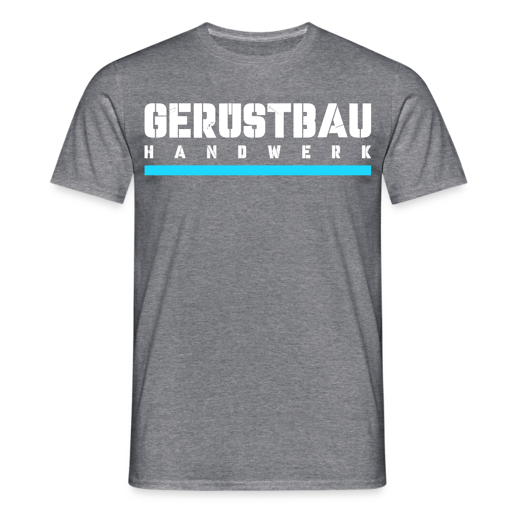 Gerüstbau Handwerk - T-Shirt - Graphit meliert