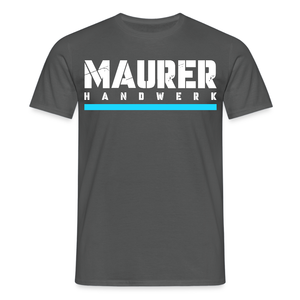 Maurer Handwerker T-Shirt - Anthrazit