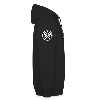 Dachdecker Handwerker Hoodie - Schwarz