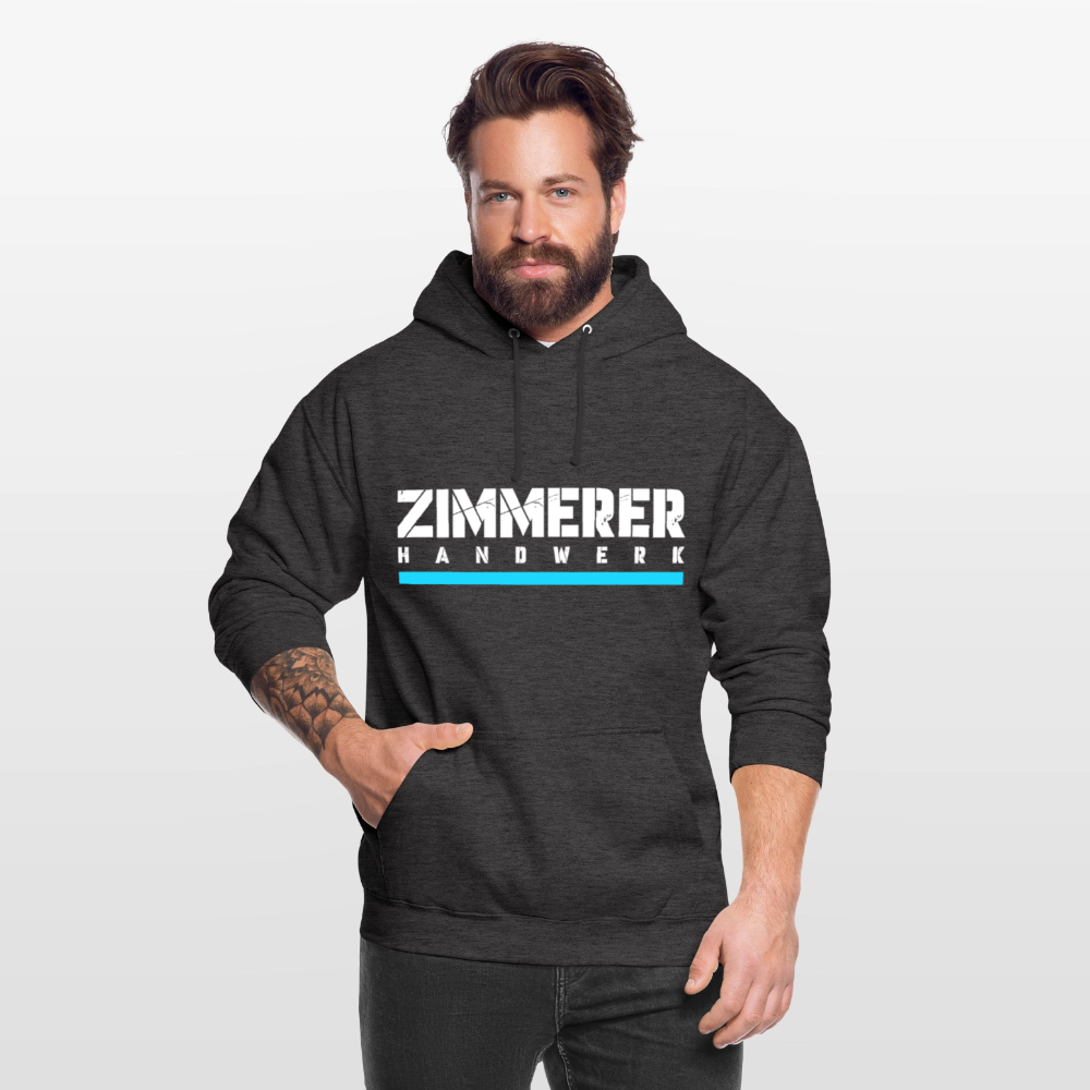 Zimmerer Handwerk Premium Hoodie - Anthrazit