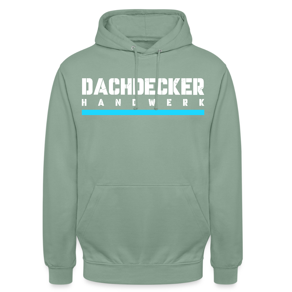 Dachdecker Handwerker Hoodie - Graugrün