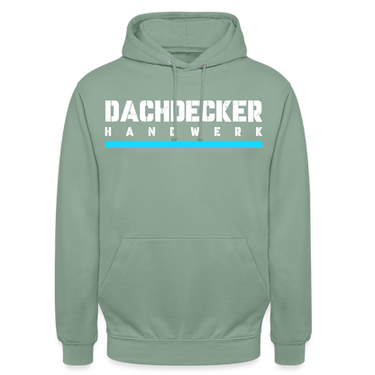Dachdecker Handwerker Hoodie - Graugrün