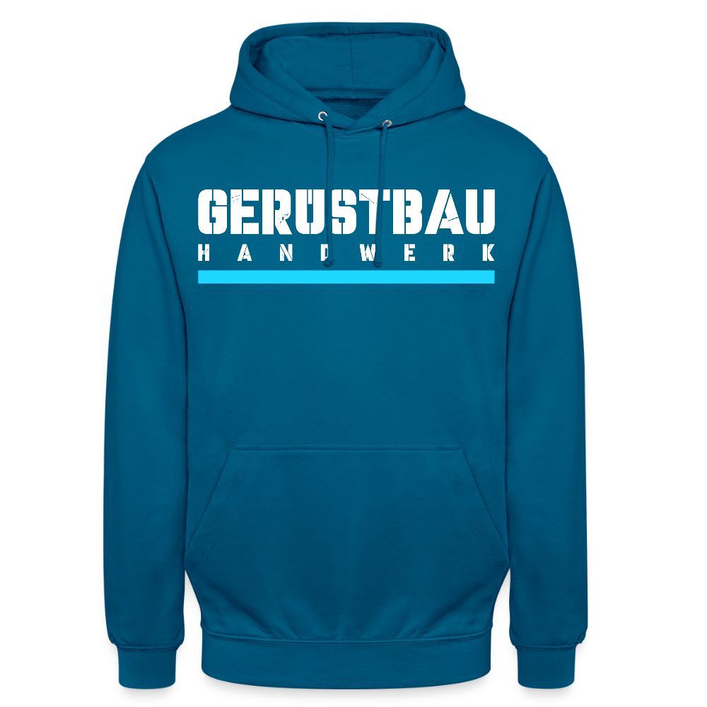 Gerüstbau Handwerk -  Hoodie - Tiefseeblau 