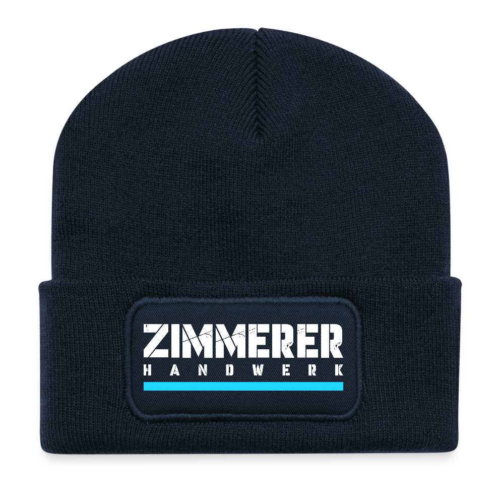 Zimmerer Handwerk Patch Beanie - French Navy