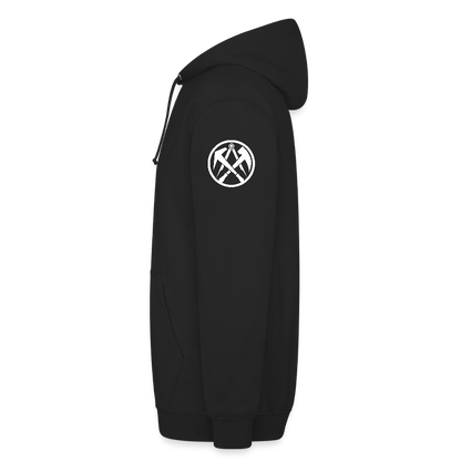 Dachdecker Handwerker Hoodie - Schwarz