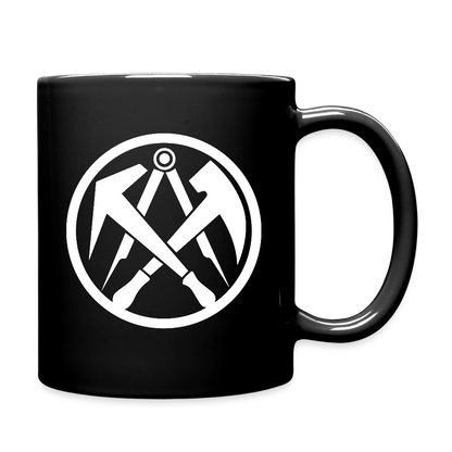 Dachdecker Handwerk Tasse einfarbig - Schwarz