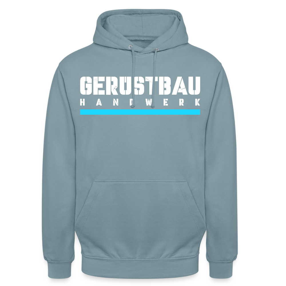 Gerüstbau Handwerk -  Hoodie - Nebelblau