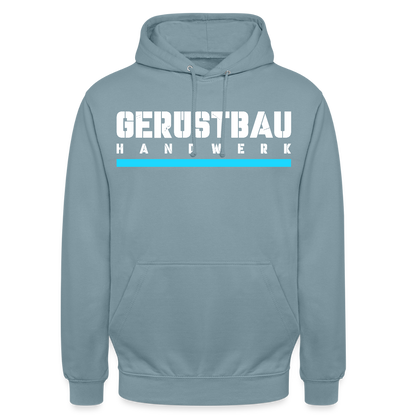 Gerüstbau Handwerk -  Hoodie - Nebelblau