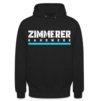 Zimmerer Handwerk Premium Hoodie - Schwarz