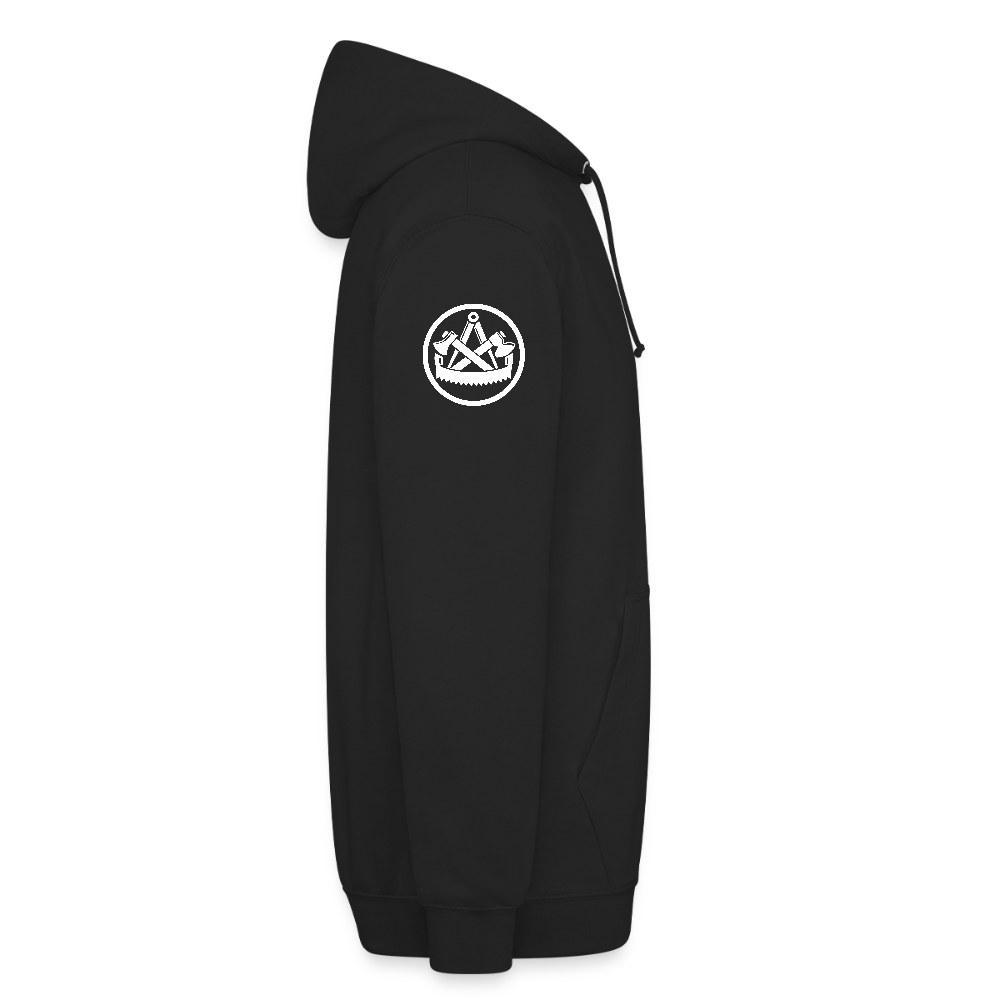 Zimmerer Handwerk Premium Hoodie - Schwarz