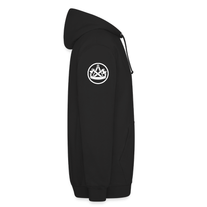 Zimmerer Handwerk Premium Hoodie - Schwarz