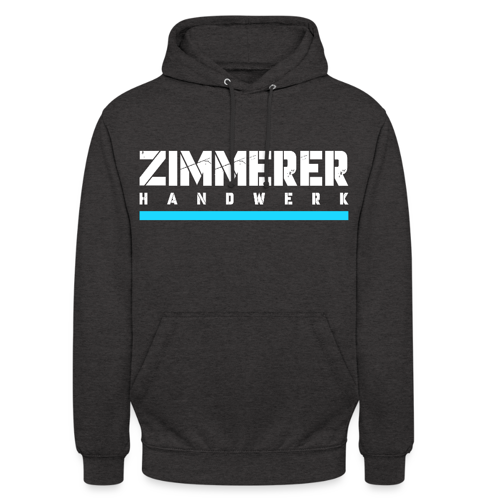 Zimmerer Handwerk Premium Hoodie - Anthrazit