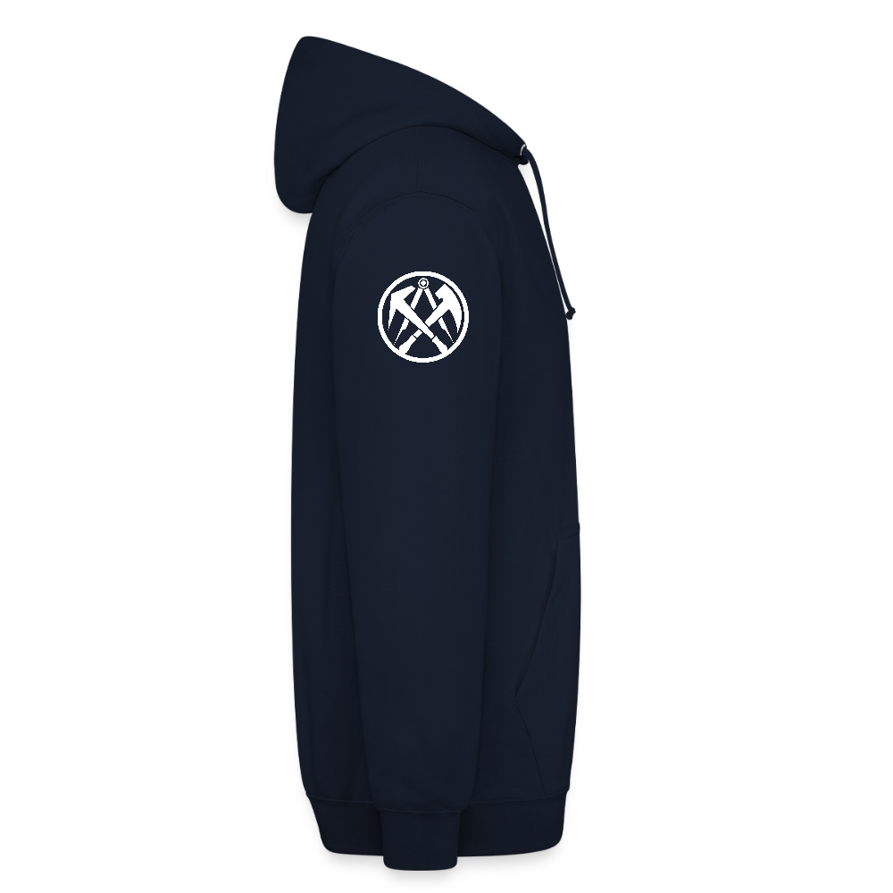 Dachdecker Handwerker Hoodie - Navy