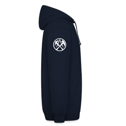 Dachdecker Handwerker Hoodie - Navy