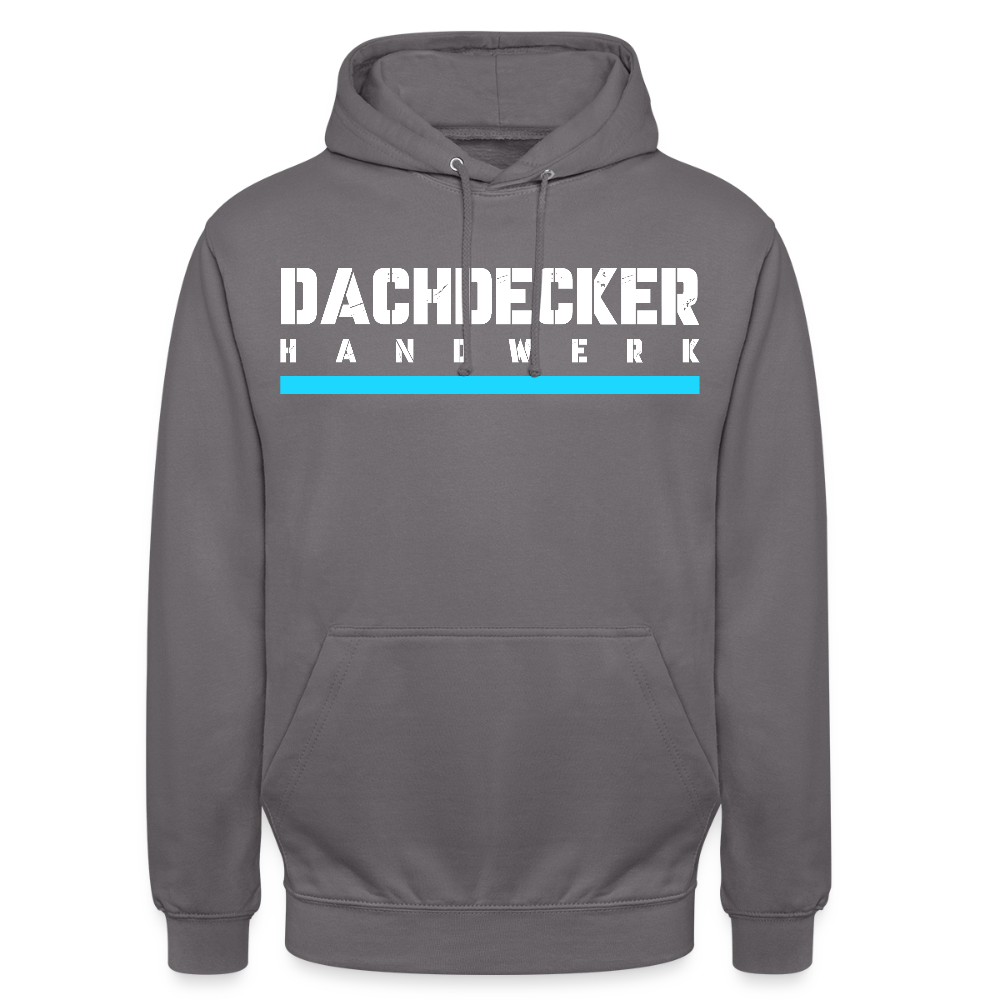 Dachdecker Handwerker Hoodie - Mittelgrau