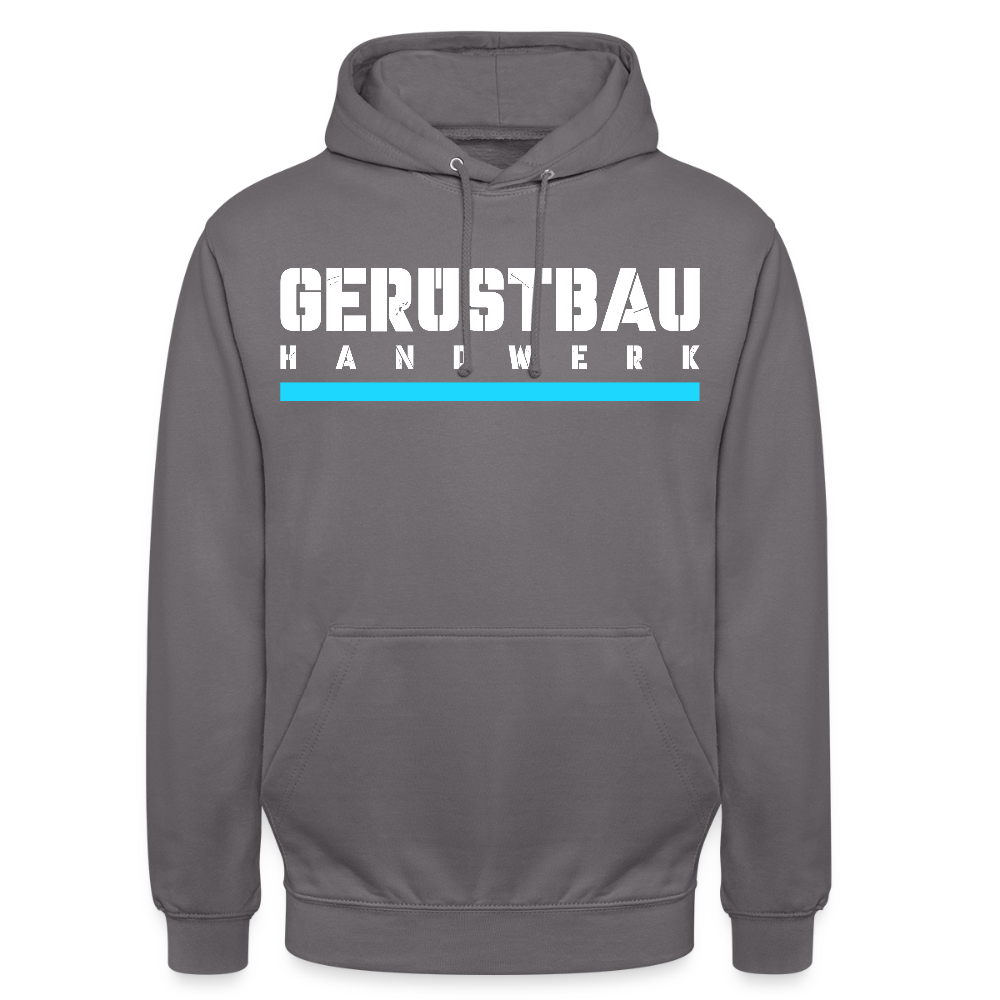 Gerüstbau Handwerk -  Hoodie - Mittelgrau