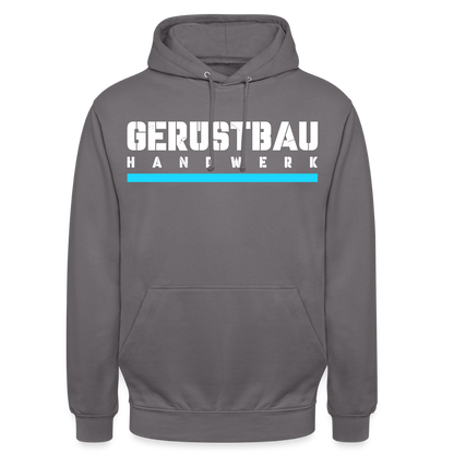 Gerüstbau Handwerk -  Hoodie - Mittelgrau