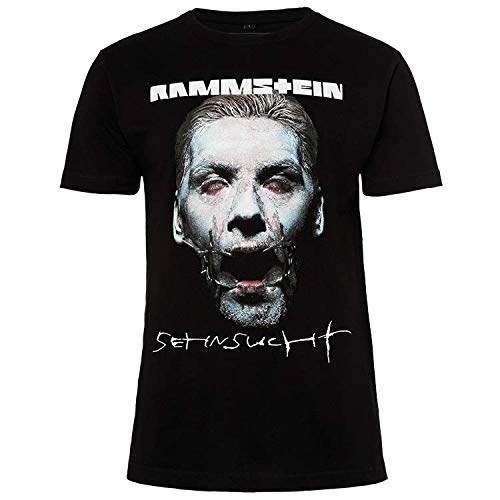 Rammstein Herren T-Shirt Sehnsucht Schneider Offizielles Band Merchandise Fan Shirt schwarz mit mehrfarbigem Front Print und Back Print (3XL) Textilien 25.50 € WORKSWEAR.DE