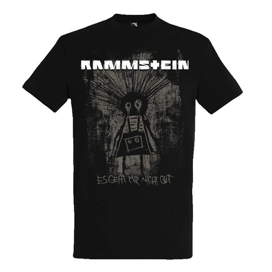 Rammstein Herren T-Shirt Dam Dam Offizielles Band Merchandise Fan Shirt schwarz mit mehrfarbigem Front Print (L) Textilien 0.00 € WORKSWEAR.DE