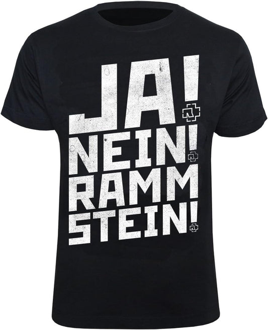 Rammstein Herren T-Shirt Ramm 4", Offizielles Band Merchandise Fan Shirt schwarz mit weißem Front Print (XXL) Textilien 0.00 € WORKSWEAR.DE