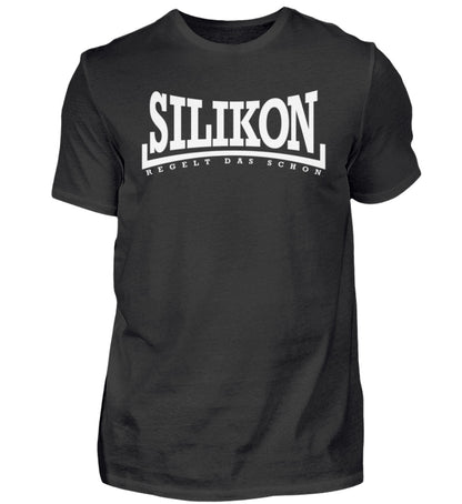 Silikon Regelt das schon lustiges Handwerker Shirt handwerkerfashion.de