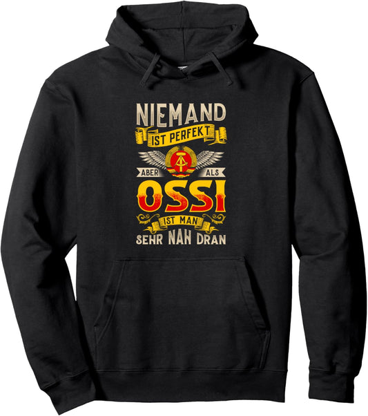 Ossi Geschenke Ostdeutschland Ossis DDR Bürger Dresden Osten Pullover Hoodie Textilien 38.99 € WORKSWEAR.DE