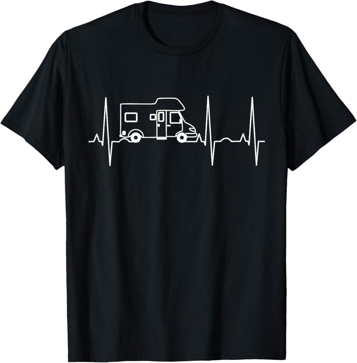 Camping Herzschlag EKG Wohnmobil - Camper T-Shirt Textilien 18.49 € WORKSWEAR.DE