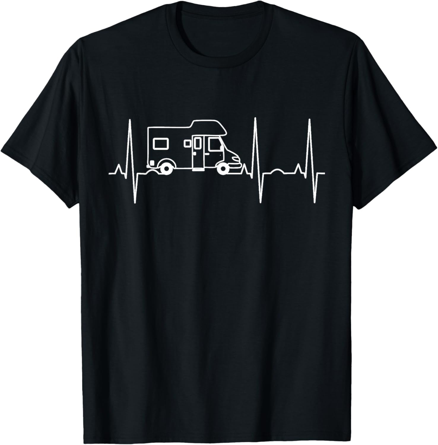 Camping Herzschlag EKG Wohnmobil - Camper T-Shirt Textilien 18.49 € WORKSWEAR.DE